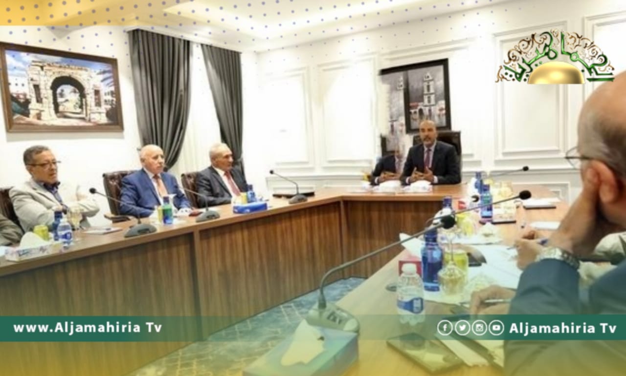 الكوني يبحث مع تكتلات وكيانات سياسية آليات حل أزمة الانسداد للوصول إلى الانتخابات