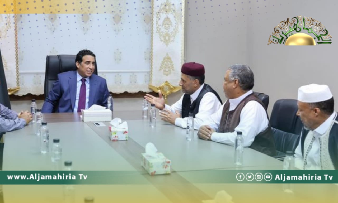 المنفي يلتقي وفدًا من قبيلة المجابرة.. والبنية التحتية على الأجندة