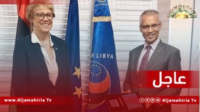 عاجل| سفير فرنسا بليبيا يعقد اجتماع مع مديرة بعثة يوبام حول كيفية دعم السلطات الليبية في مراقبة الحدود