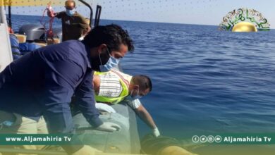 تاجوراء: انتشال جثمان مهاجر غير شرعي دون توضيح جنسيته