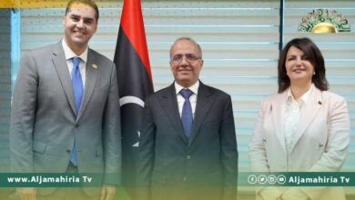 اللافي يبحث الجهود المحلية والدولية لحل الأزمة السياسية وسبل استكمال المسار الدستوري