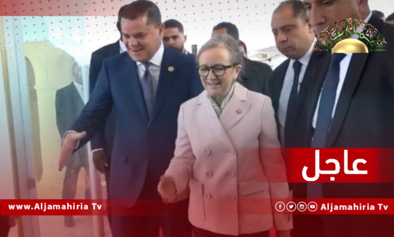 الدبيبة يلتقي نجلاء بودن