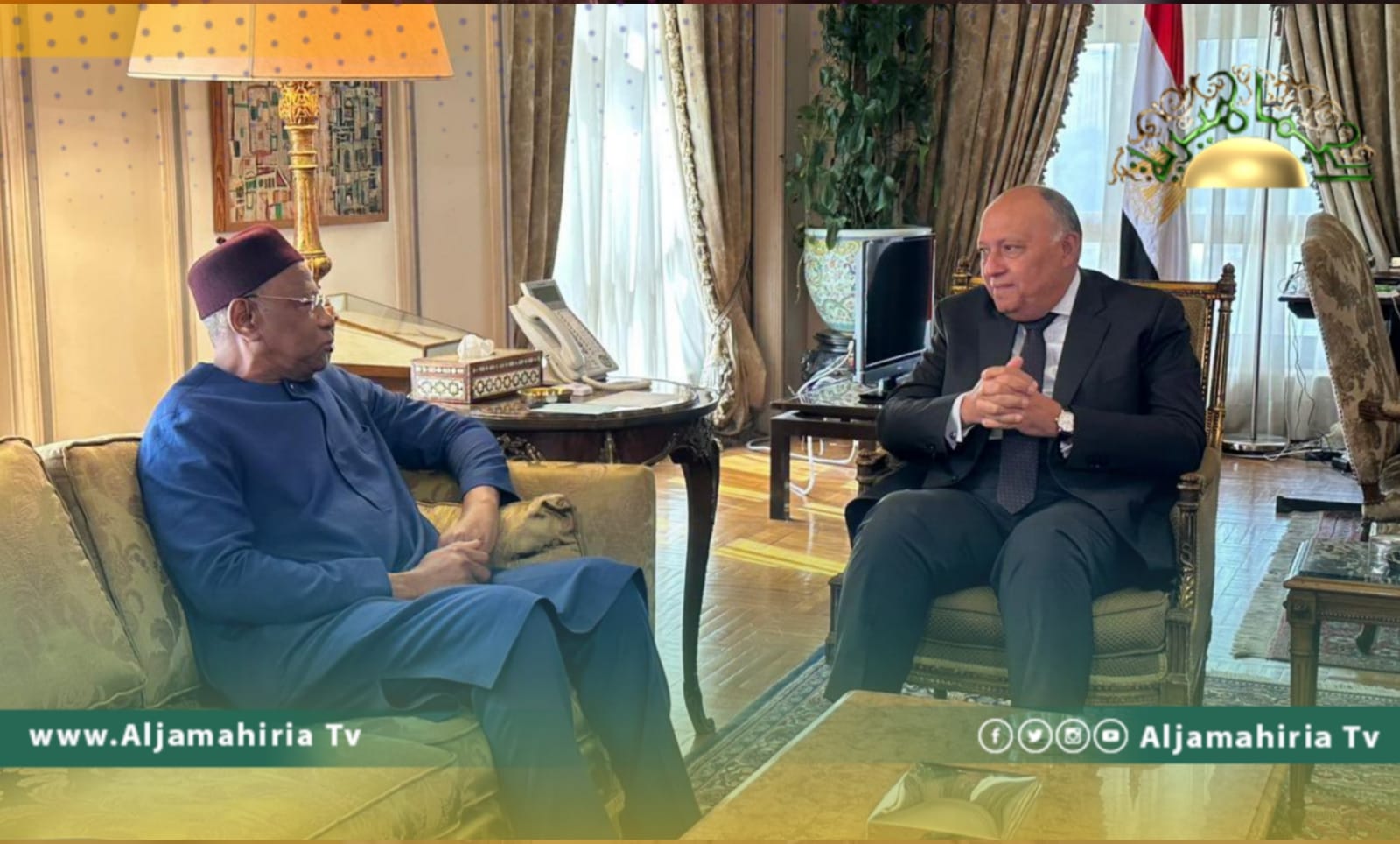 باتيلي يتفق مع شكري على إنهاء الأزمة وفتح السبيل أمام الانتخابات