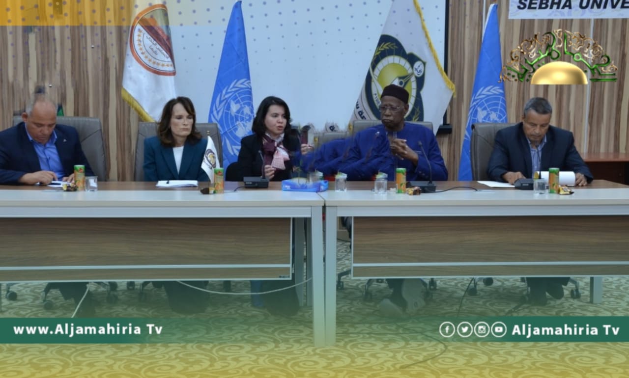 جورجيت غانيون: الأمم المتحدة ملتزمة بدعم الجنوب الليبي في مجالات التعليم والصحة والأمن الغذائي