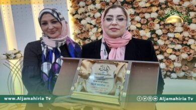 الطرمال تحضر حفل توزيع صدقات الحقائب الصحية في زوارة على الليبيات المتزوجات من أجنبي