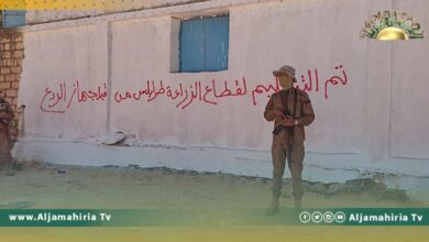 جهاز الردع يسلم 10 مواقع للجنة مشكلة من قطاع الزراعة بطرابلس