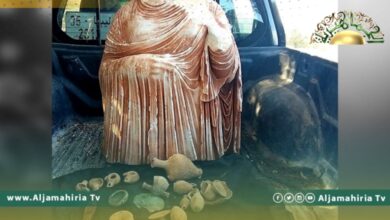 قناة فرنسية تكشف ضبط أثار ليبية مسروقة في باريس