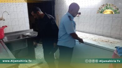 الرقابة: اتخاذ الإجراءات القانونية تجاه مطاعم بتاجوراء لعدم الالتزام بالمواصفات الصحية