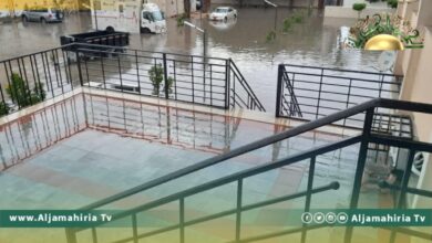 بلدية حي الأندلس: تعطيل العمل بجميع القطاعات بسبب استمرار سوء الأحوال الجوية