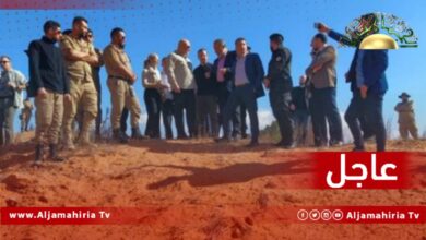 عاجل// المدعي العام للمحكمة الجنائية الدولية كريم خان يزور مدينة ترهونة