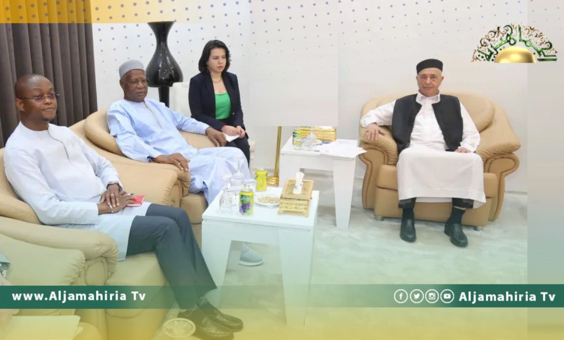 عقيلة صالح يبحث مع المبعوث الأممي سبل الخروج من حالة الانسداد السياسي