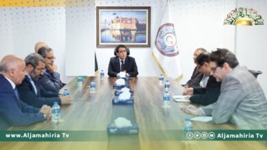 المنفي يبحث مع تكتلات سياسية آلية إنهاء الانسداد السياسي والوصول للانتخابات