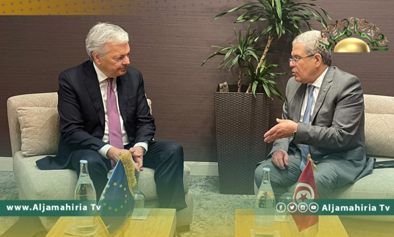 الجرندي يبحث مع مفوض أوروبي الوضع في ليبيا