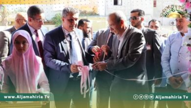 موسى المقريف يفتتح مدرسة "التوسنا" للتعليم الأساسي ببلدِية زوارة