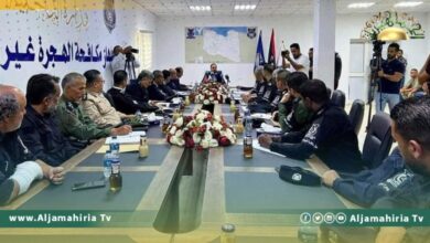 مكافحة الهجرة غير الشرعية يناقش الصعوبات التي تواجه سير العمل ووضع الحلول لها