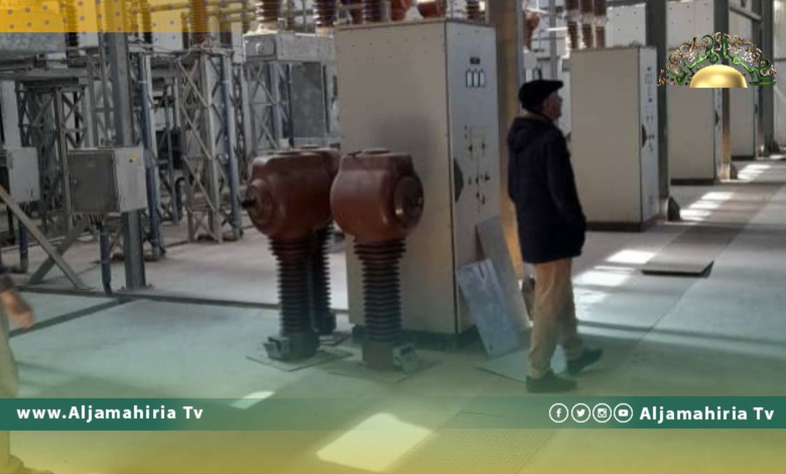 الشركة العامة للكهرباء تعلن تشغيل محطة تحويل الشعلة بمدينة البيضاء