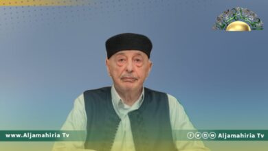 عقيلة صالح يناقش مع رئيس البرلمان المصري كيفية إيجاد حل للأزمة الليبية