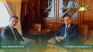 الدبيبة يلتقي نائب شركة توتال الفرنسية.. وهذه هى الأجندة بخصوص النفط