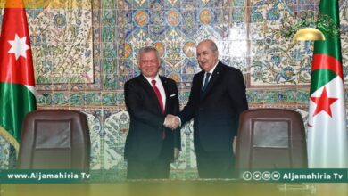 تأكيد جزائري أردني على ضرورة تعزيز حل الأزمة الليبية سياسيا