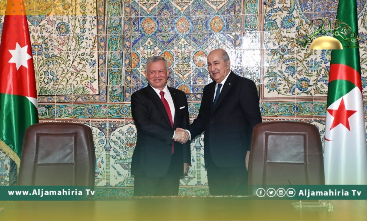 تأكيد جزائري أردني على ضرورة تعزيز حل الأزمة الليبية سياسيا