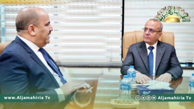 اللافي يبحث مع السفير الجزائري مستجدات الأوضاع السياسية في ليبيا