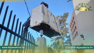 مفوضية الأمم المتحدة تتصدق بمولد كهرباء على المجمع الصحي السلام بأبو سليم