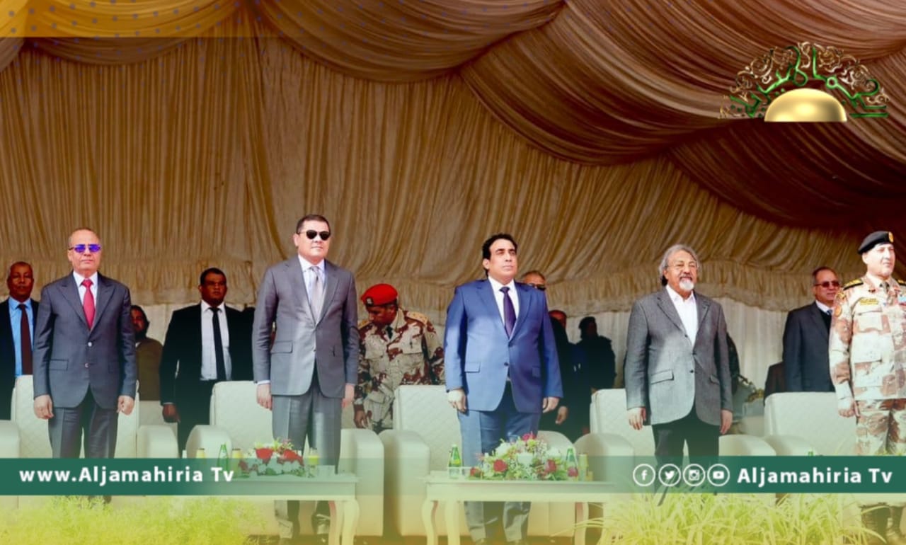 المنفي يشارك في حفل تخرج الدفعة "32" من منتسبي جهاز المخابرات الليبية