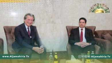 العقوري يلتقي القنصل الإيطالي ببنغازي والشباب المسجونين بإيطاليا على جدول الأعمال