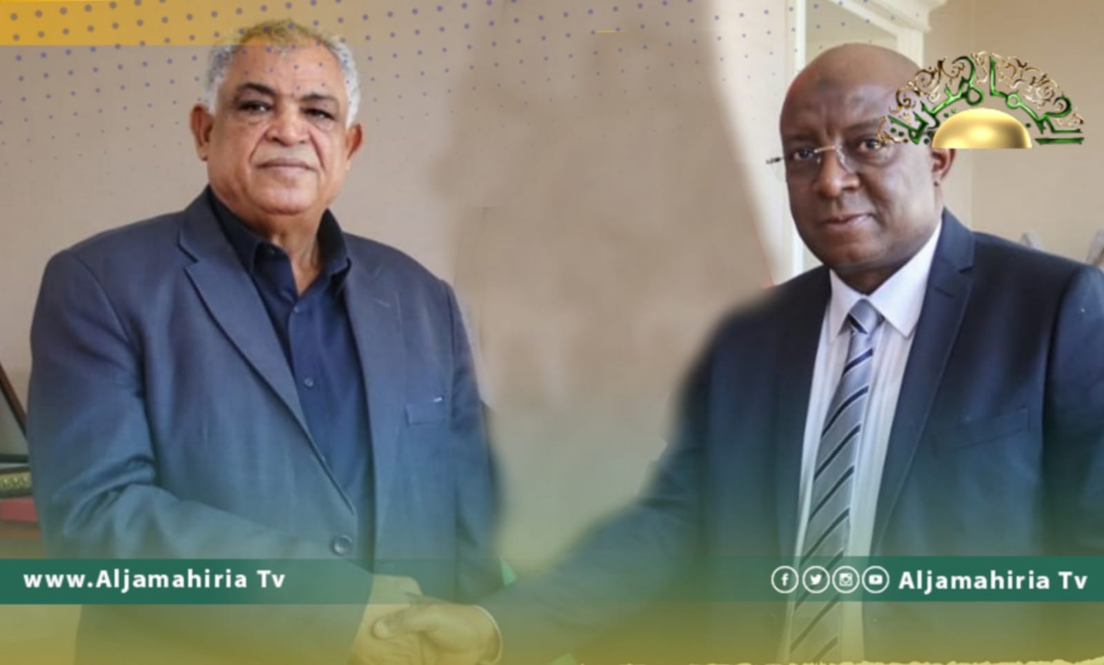 حسين القطراني يبحث مع وزير الإعلام الصومالي سبل تعزيز التعاون بين البلدين