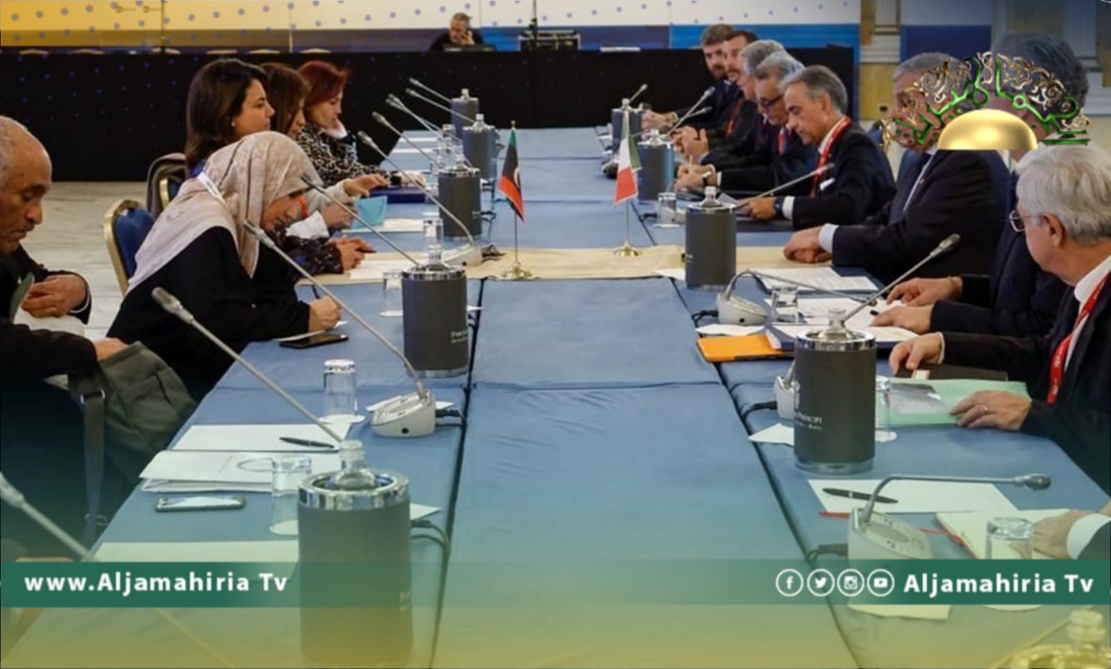 المنقوش تناقش مع نظيرها الإيطالي وتطورات الأوضاع الإقليمية والدولية