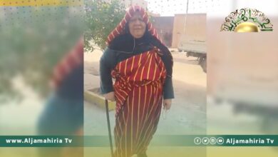 الحاجة سدينة تدعو الحرائر والأحرار للاعتصام أمام محكمة سبها رفضا لتسليم ابناء ليبيا لأمريكا