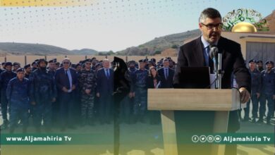 بحضور ساباديل.. إعادة افتتاح البوابات الأمنية بين أبوقرين وسرت بعد تأهيلها