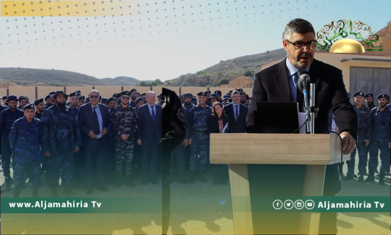 بحضور ساباديل.. إعادة افتتاح البوابات الأمنية بين أبوقرين وسرت بعد تأهيلها