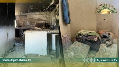 زنازين مهجورة في ليبيا