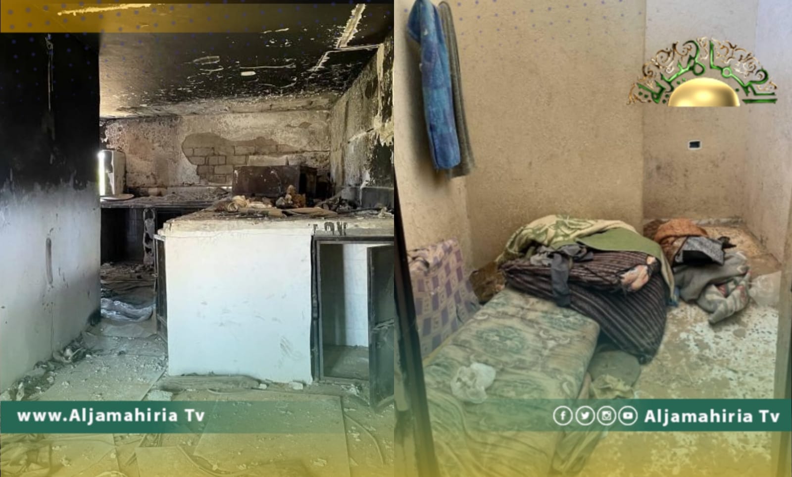 زنازين مهجورة في ليبيا