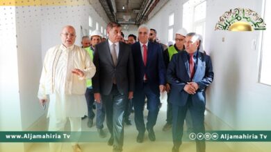 باشاغا يطلع على أعمال استكمال مستشفى الكفرة العام والأداء الصحي بالبلدية