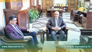 الكبير يبحث مع شكشك الإنفاق العام لسنة 2022