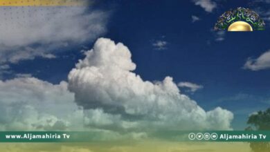 توقعات بسحب كثيفة على مناطق الشمال الشرقة يتخللها سقوط أمطار