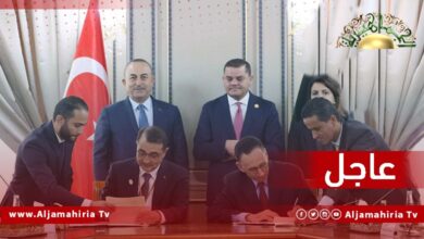 عاجل| مصادر إعلامية: محكمة استئناف طرابلس تؤجل البت في قضية وقف نفاذ الاتفاقية الليبية التركية حتى 2 يناير القادم بعد طلب الخصوم التأجيل للاطلاع