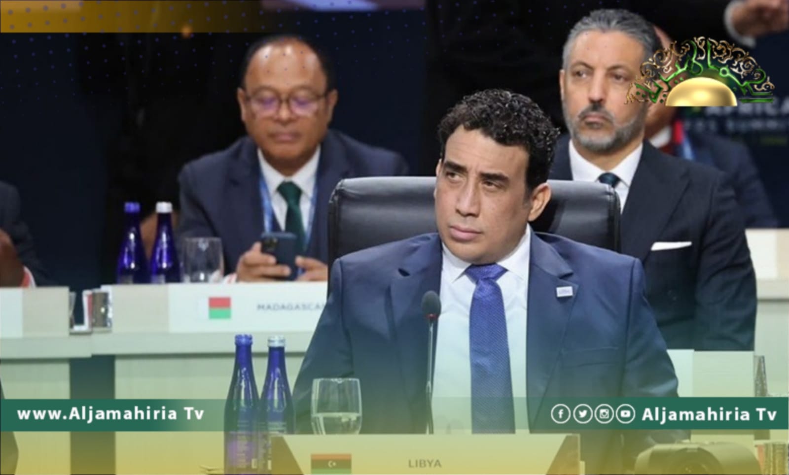 المنفي يستعرض مع الجانب الأمريكي رؤية المجلس الرئاسي لحل الأزمة الليبية