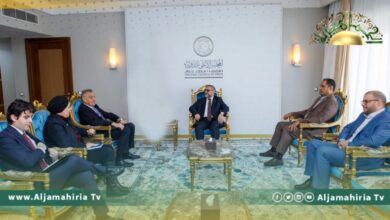 المشري يناقش مع السفير الإيطالي التطورات السياسية الأخيرة في ليبيا