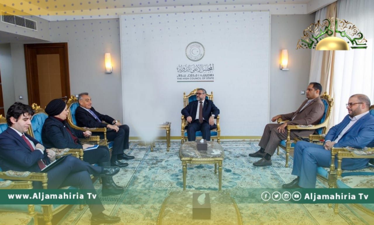المشري يناقش مع السفير الإيطالي التطورات السياسية الأخيرة في ليبيا