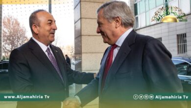 وزير الخارجية الإيطالي يبحث مع نظيره التركي تطورات الأزمة الليبية
