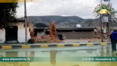 بالصور.. كارثة في طلميثة بعد غرقها في مياه الأمطار ولا عزاء لـ"فبراير"