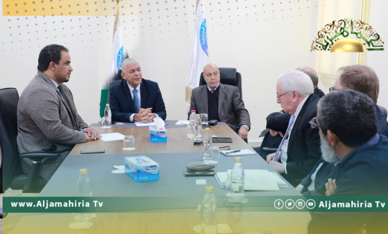 الحكومة المرتقبة تناقش مع ائتلاف شركات صينية وإنجليزية فُرص إعادة الإعمار والاستثمار بليبيا