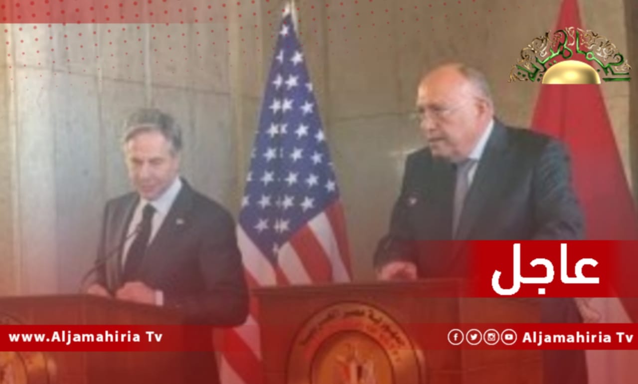 سامح شكري وبلينكن