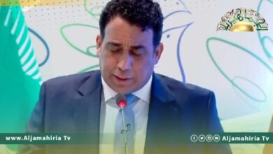 رئيس المجلس الرئاسي محمد المنفي