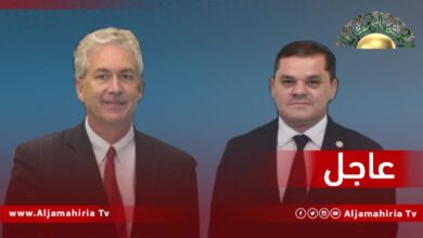 الدبيبة وبيرنز