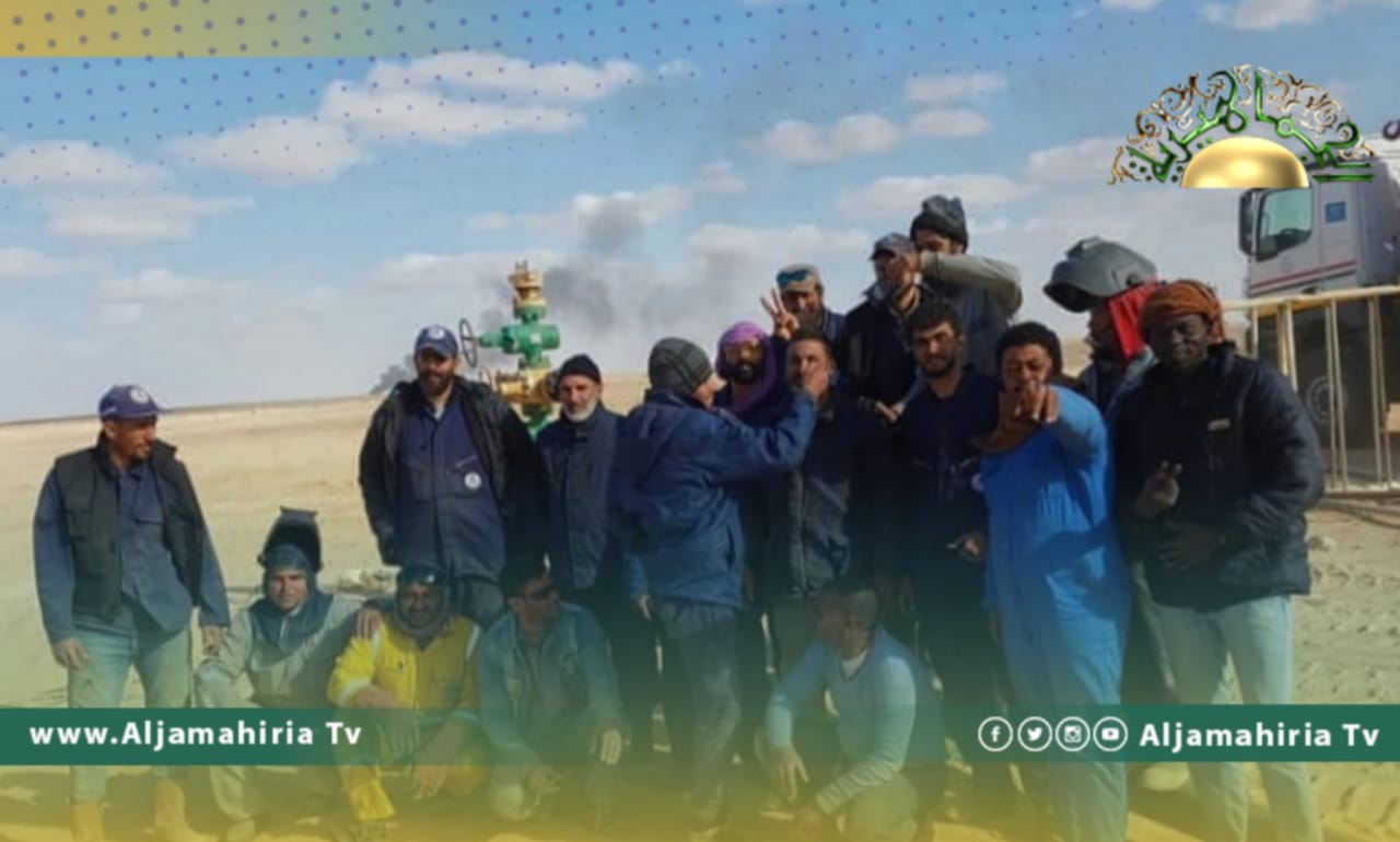 شركة سرت: ربط سبعة آبار على الإنتاج بينها بئر لإنتاج الغاز