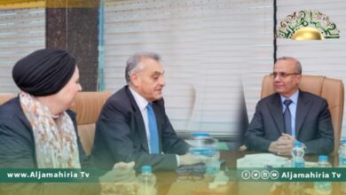 اللافي يبحث مع السفير الإيطالي آخر مستجدات الأوضاع في ليبيا